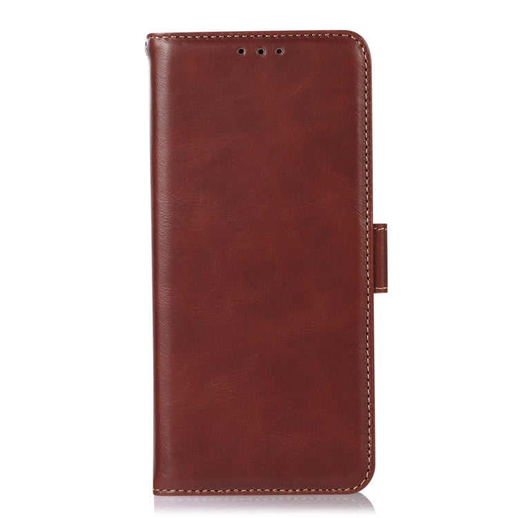 For Xiaomi 12 Pro Crazy Horse Top Layer Cowhide Leather Phone Case(Brown) - 12 Pro Cases by PMC Jewellery | Online Shopping South Africa | PMC Jewellery