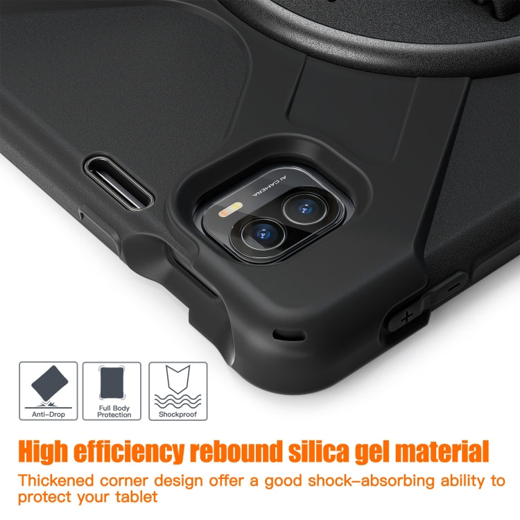 For Xiaomi Pad 5 / Pad 5 Pro Silicone + PC Tablet Case(Black) -  by PMC TechLife | Online Shopping South Africa | PMC TechLife