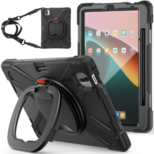 For Xiaomi Pad 5 / Pad 5 Pro Silicone + PC Tablet Protective Case(Black) -  by PMC Jewellery | Online Shopping South Africa | PMC Jewellery