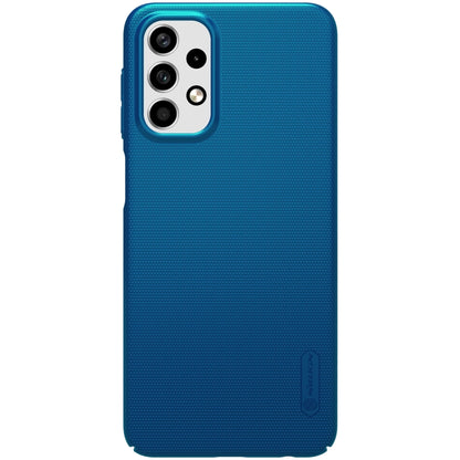 For Samsung Galaxy A23 4G NILLKIN Frosted PC Phone Case(Blue) - Galaxy Phone Cases by NILLKIN | Online Shopping South Africa | PMC Jewellery