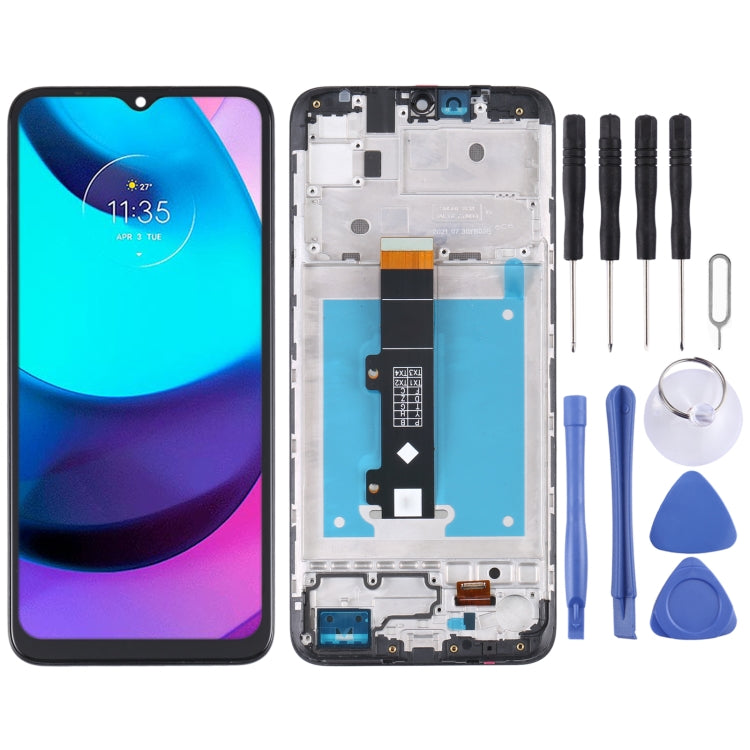 TFT LCD Screen for Motorola Moto E20 Digitizer Full Assembly with Frame - LCD Screen by PMC Jewellery | Online Shopping South Africa | PMC Jewellery