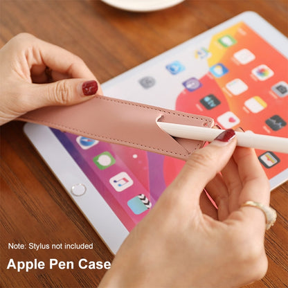 PU Leather Shockproof Protective Case for Apple Pencil 1 / 2(Grey) - Pencil Accessories by PMC Jewellery | Online Shopping South Africa | PMC Jewellery