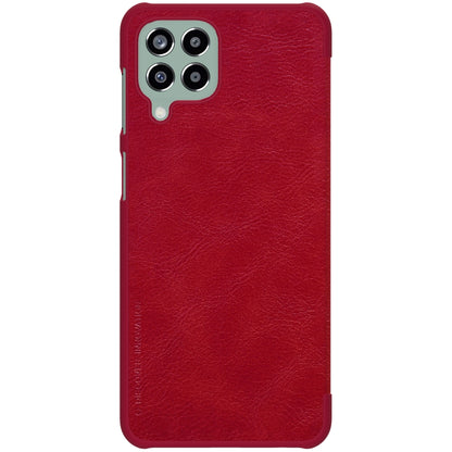 For Samsung Galaxy M33 5G NILLKIN QIN Series Crazy Horse Texture Leather Case(Red) - Galaxy Phone Cases by NILLKIN | Online Shopping South Africa | PMC Jewellery