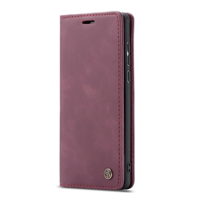 For Galaxy A71 CaseMe Multifunctional Horizontal Flip Leather Case, with Card Slot & Holder & Wallet(Wine Red) - Galaxy Phone Cases by CaseMe | Online Shopping South Africa | PMC Jewellery | Buy Now Pay Later Mobicred