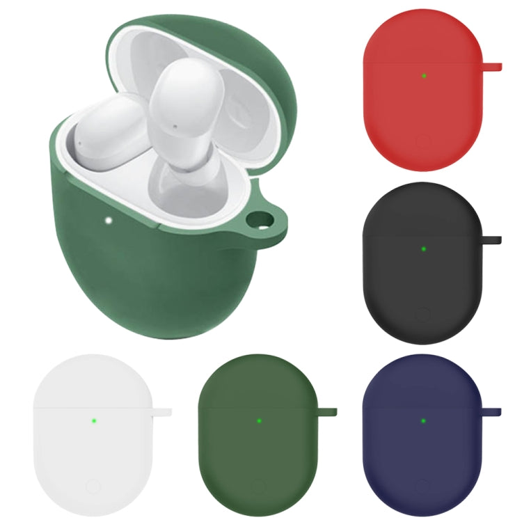 For Redmi Buds4 Silicone Earphone Protective Case(Dark Green) - Xiaomi Earphone Case by PMC TechLife | Online Shopping South Africa | PMC TechLife