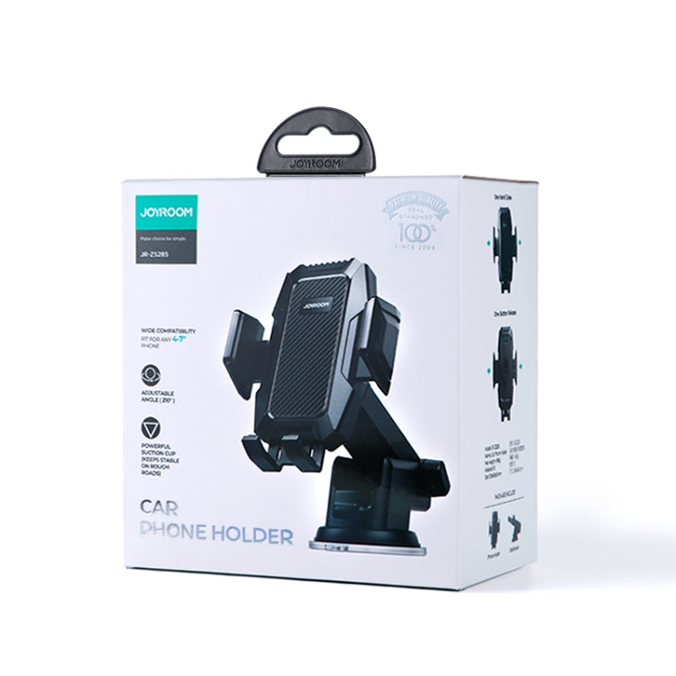 JOYROOM JR-ZS285 Mechanical Car Dashboard Phone Holder(Black) - Universal Car Holders by JOYROOM | Online Shopping South Africa | PMC Jewellery | Buy Now Pay Later Mobicred