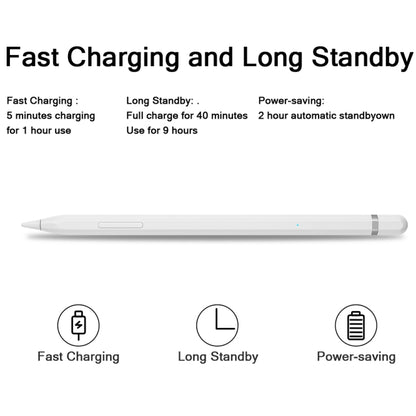 JD50 Bluetooth Active Stylus Pencil with Palm Rejection for iPad After 2018 Version - Stylus Pen by PMC Jewellery | Online Shopping South Africa | PMC Jewellery