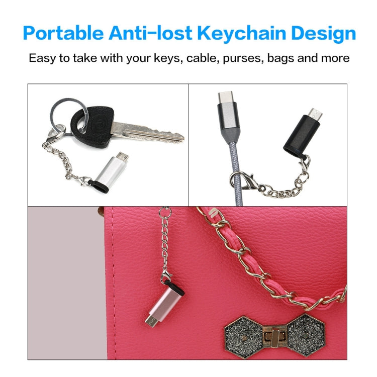 5 PCS USB-C / Type-C Female to Micro USB Male Connector Adapter Random Delivery - free shipping - PMC TechLife - Order now!