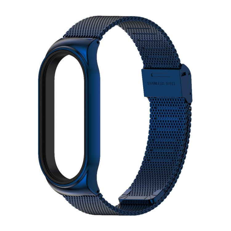 For Xiaomi Mi Band 7 / 7 NFC MIJOBS CS Milan Buckle Metal Watch Band(Blue) - Watch Bands by MIJOBS | Online Shopping South Africa | PMC Jewellery | Buy Now Pay Later Mobicred