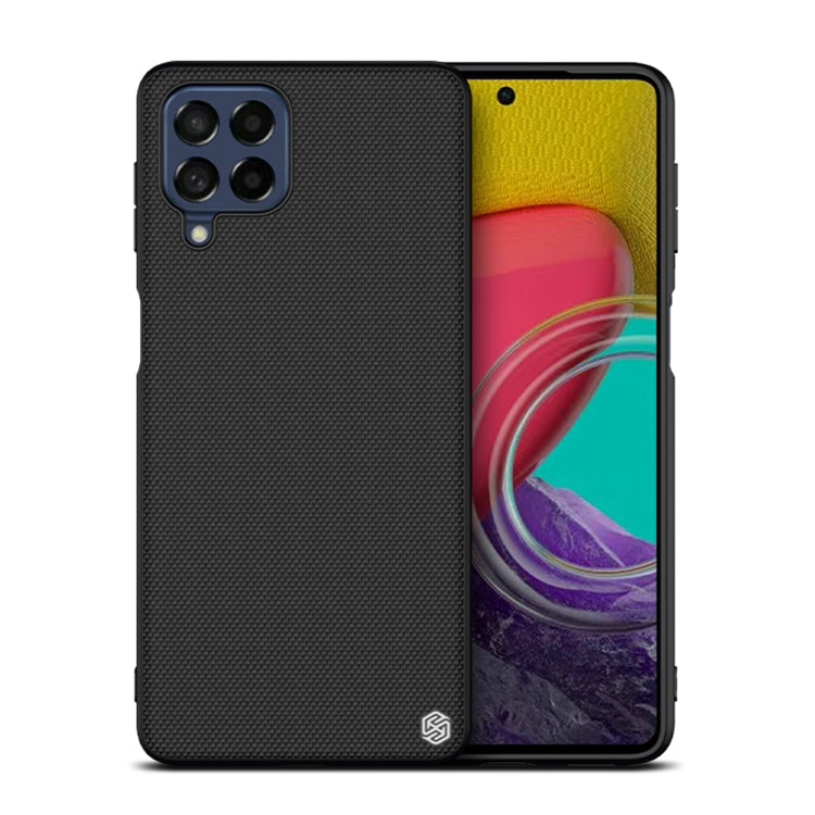 For Samsung Galaxy M53 5G NILLKIN 3D Textured Nylon Fiber TPU Phone Case(Black) - Galaxy Phone Cases by NILLKIN | Online Shopping South Africa | PMC Jewellery