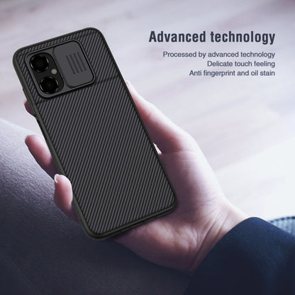 For Xiaomi Poco M4 5G NILLKIN Black Mirror Series Camshield PC Phone Case(Black) - Xiaomi Cases by NILLKIN | Online Shopping South Africa | PMC Jewellery