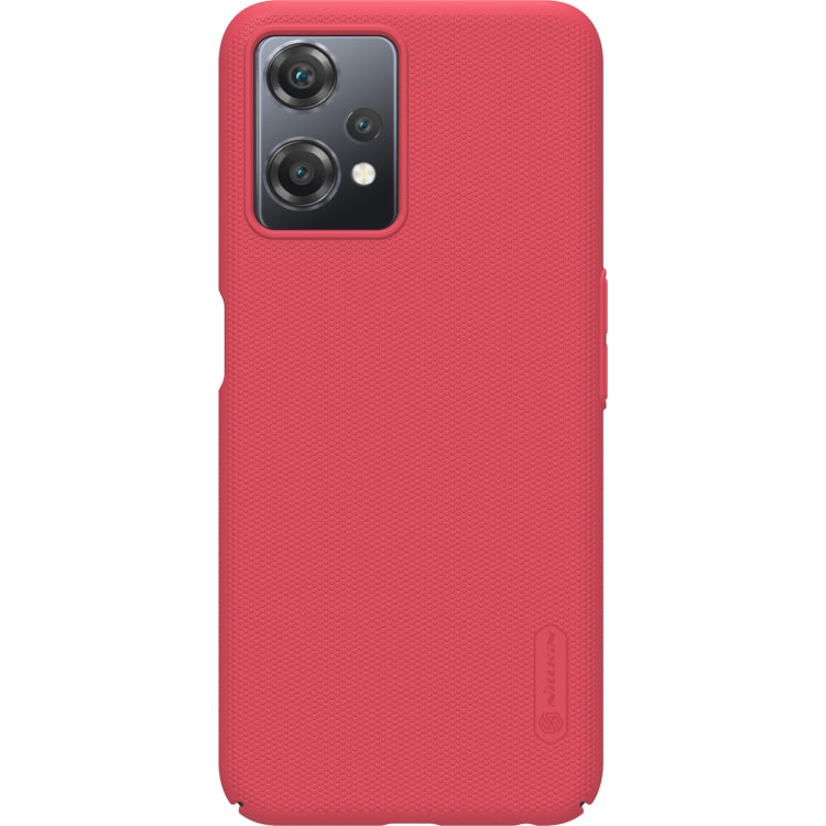 For OnePlus Nord CE 2 Lite 5G NILLKIN Frosted PC Phone Case(Red) - OnePlus Cases by NILLKIN | Online Shopping South Africa | PMC Jewellery