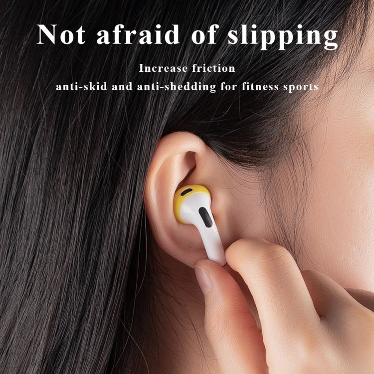 Ear Cap Silicone Protective Case for AirPods 3(Yellow) - Anti-dust & Ear Caps by PMC Jewellery | Online Shopping South Africa | PMC Jewellery