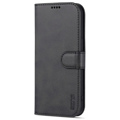 For iPhone 14 Pro Max AZNS Skin Feel Calf Texture Horizontal Flip Leather Case (Black) - iPhone 14 Pro Max Cases by AZNS | Online Shopping South Africa | PMC Jewellery | Buy Now Pay Later Mobicred