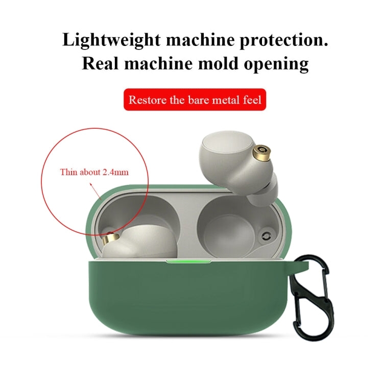 For Sony WF-1000XM4 Wireless Earphone Silicone Protective Case(Matcha Green) - free shipping - PMC TechLife - Order now!