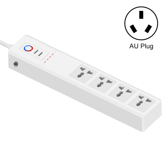 ZigBee 10A SM-SO306-M 4 Holes + 2 USB Multi-purpose Smart Power Strip(AU Plug) - Smart Socket by PMC Jewellery | Online Shopping South Africa | PMC Jewellery