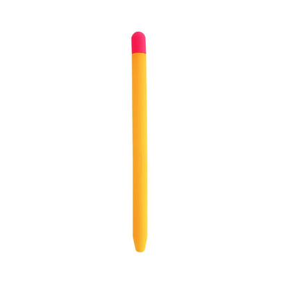 Contrasting Color Silicone Protective Case For Apple Pencil 2(Orange) - Pencil Accessories by PMC Jewellery | Online Shopping South Africa | PMC Jewellery