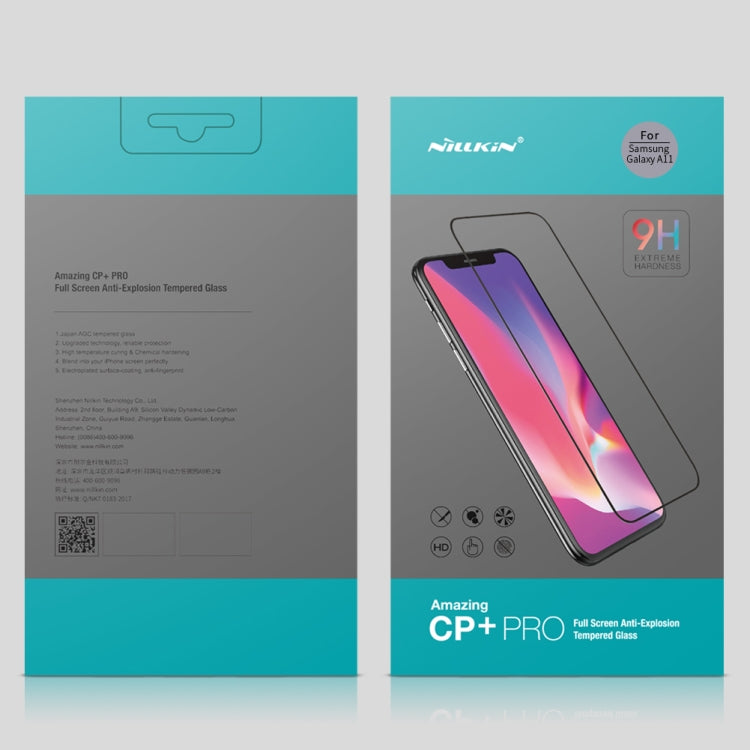 For Galaxy A11 NILLKIN CP+PRO 0.33mm 9H 2.5D HD Explosion-proof Tempered Glass Film - Galaxy Tempered Glass by NILLKIN | Online Shopping South Africa | PMC Jewellery