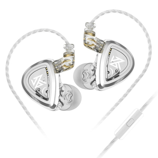 KZ-EDA Balanced Dual Magnetic Dynamic In-Ear Earphone,Length: 1.2m(With Microphone) - In Ear Wired Earphone by KZ | Online Shopping South Africa | PMC Jewellery