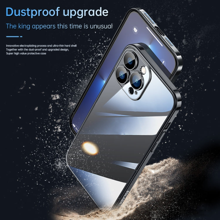 For iPhone 13 Pro Max SULADA JINGJIA Series Lens Protector PC Phone Case (Black) - iPhone 13 Pro Max Cases by SULADA | Online Shopping South Africa | PMC TechLife