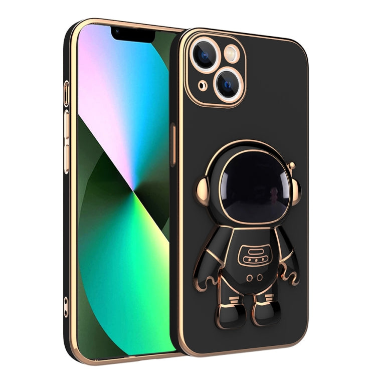 For iPhone 11 Plating Astronaut Holder Phone Case (Black) - free shipping - PMC TechLife - Order now!