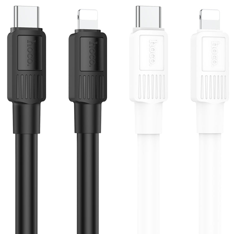 hoco X84 20W USB-C / Type-C to 8 Pin Solid PD Charging Data Cable，Length：1m(White) - Normal Style Cable by hoco | Online Shopping South Africa | PMC Jewellery