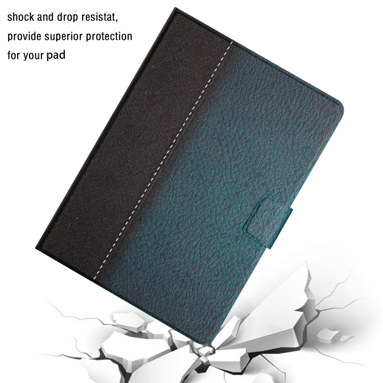 For Samsung Galaxy Tab A7 10.4 2020 T500 Stitching Solid Color Smart Leather Tablet Case(Green) - Other Galaxy Tab PC by PMC TechLife | Online Shopping South Africa | PMC TechLife | Buy Now Pay Later Mobicred