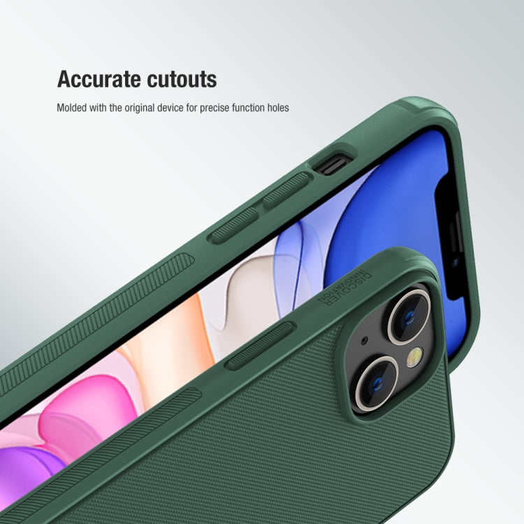 For iPhone 14 Plus NILLKIN Frosted Shield Pro PC + TPU Phone Case (Black) - iPhone 14 Plus Cases by NILLKIN | Online Shopping South Africa | PMC TechLife