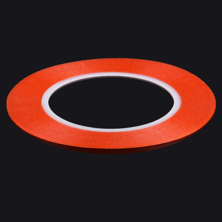 10 PCS 1mm Width Double Sided Adhesive Sticker Tape, Length: 25m(Red) - Adhesive Sticker by PMC Jewellery | Online Shopping South Africa | PMC Jewellery