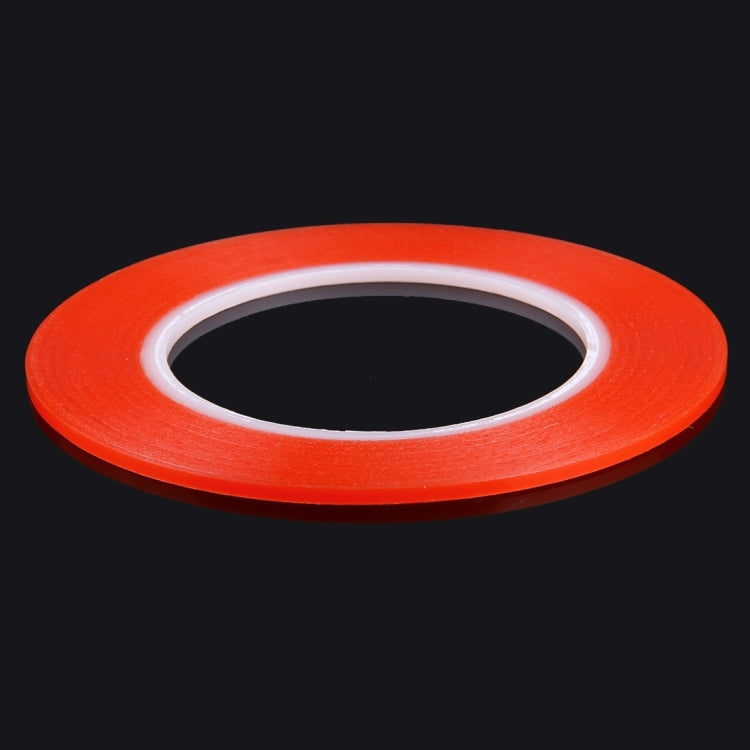 10 PCS 3mm Width Double Sided Adhesive Sticker Tape, Length: 25m(Red) - Adhesive Sticker by PMC Jewellery | Online Shopping South Africa | PMC Jewellery