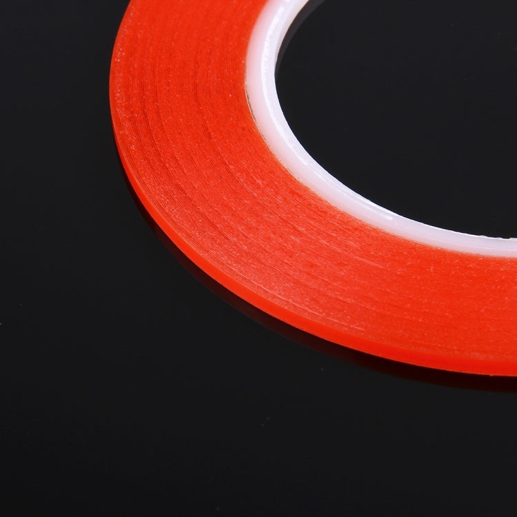 10 PCS 3mm Width Double Sided Adhesive Sticker Tape, Length: 25m(Red) - Adhesive Sticker by PMC Jewellery | Online Shopping South Africa | PMC Jewellery