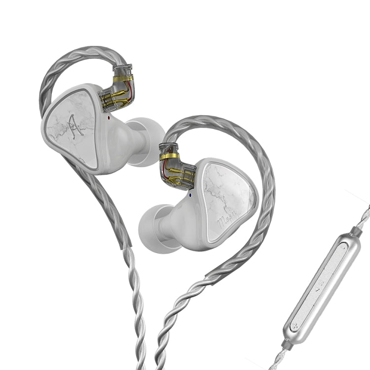 CVJ Hybrid Technology HiFi Music Wired Earphone With Mic(Moon) - In Ear Wired Earphone by CVJ | Online Shopping South Africa | PMC Jewellery