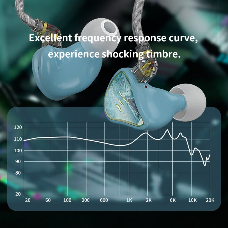 CVJ Hybrid Technology HiFi Music Wired Earphone With Mic(Autumn) - free shipping - PMC TechLife - Order now!