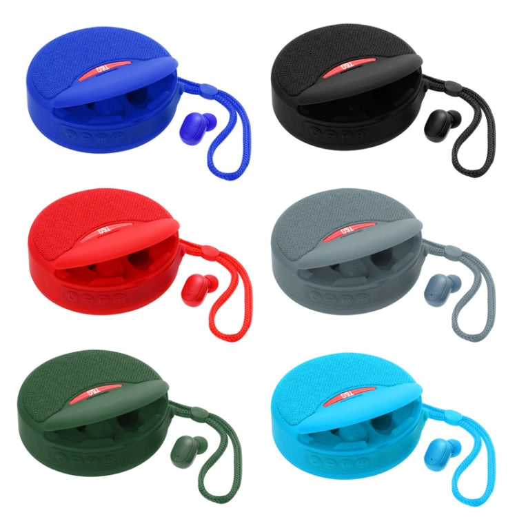 T&G TG808 2 in 1 Mini Wireless Bluetooth Speaker Wireless Headphones(Red) - Mini Speaker by T&G | Online Shopping South Africa | PMC Jewellery