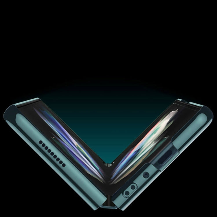 For Samsung Galaxy Z Fold4 GKK Integrated Electroplating + Glass Full Coverage Phone Case(Silver) - free shipping - PMC TechLife - Order now!