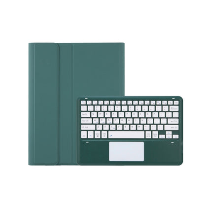 A0N4-A Detachable Sheep Pattern TPU Bluetooth Keyboard Tablet Leather Case with Touchpad For Xiaomi Pad 5 Pro 12.4(Dark Green) - Mi Pad 5 Pro 12.4 Case by PMC Jewellery | Online Shopping South Africa | PMC Jewellery