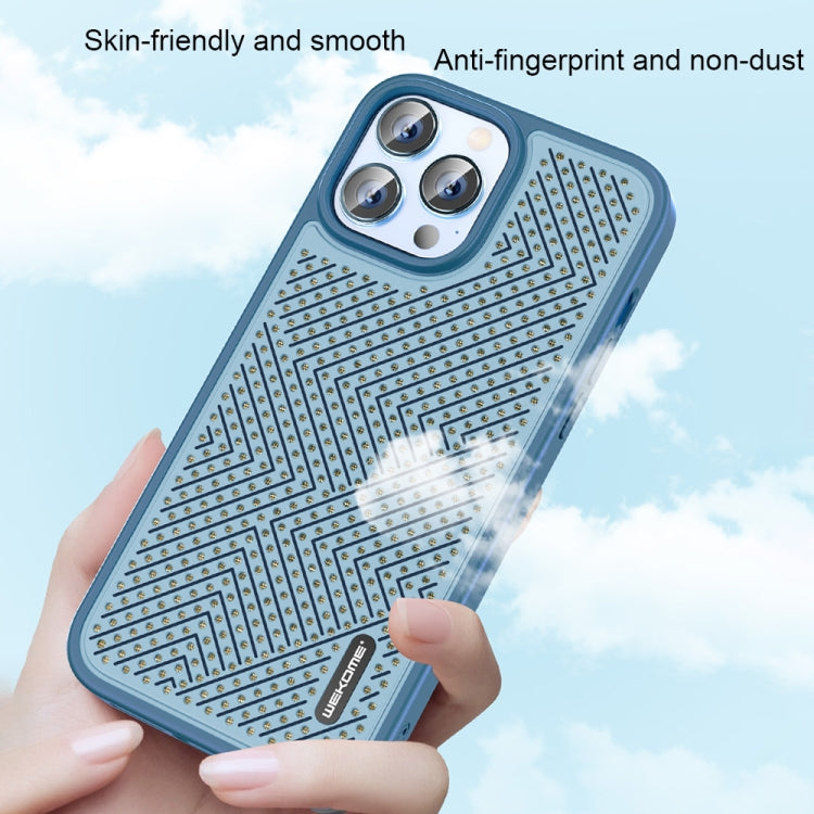 For iPhone 14 Pro WEKOME Graphene Heat Dissipation Phone Case(Blue) - iPhone 14 Pro Cases by WK | Online Shopping South Africa | PMC Jewellery