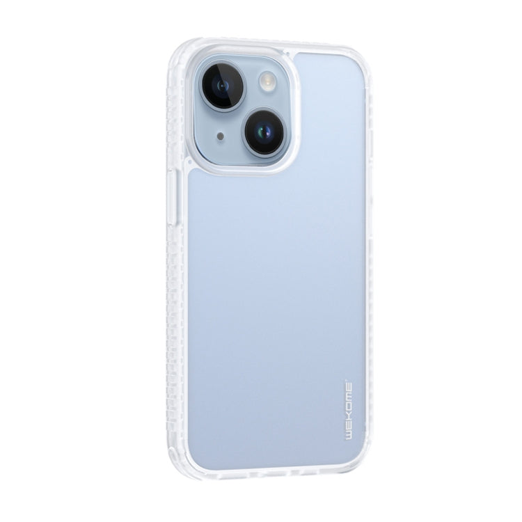 For iPhone 14 Plus WEKOME Armour Anti-Drop Phone Case (Frosted  White) - iPhone 14 Plus Cases by WK | Online Shopping South Africa | PMC Jewellery | Buy Now Pay Later Mobicred