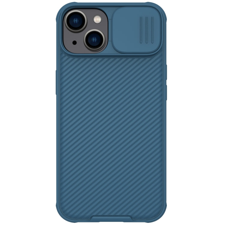 For iPhone 14 NILLKIN CamShield Pro Magnetic Magsafe Case(Blue) - iPhone 14 Cases by NILLKIN | Online Shopping South Africa | PMC Jewellery