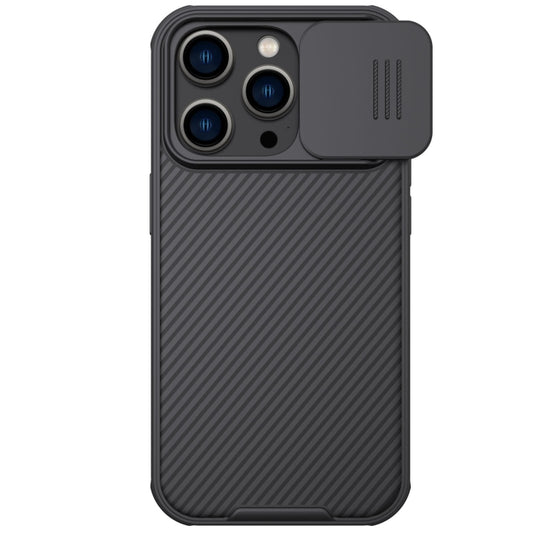 For iPhone 14 Pro NILLKIN CamShield Pro Magnetic Magsafe Case(Black) - iPhone 14 Pro Cases by NILLKIN | Online Shopping South Africa | PMC Jewellery