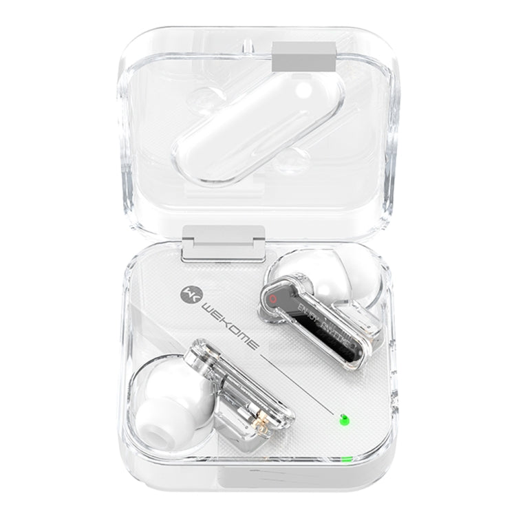 WEKOME V51 Vanguard Series Transparent Wireless Bluetooth Earphone(White) - Bluetooth Earphone by WK | Online Shopping South Africa | PMC Jewellery