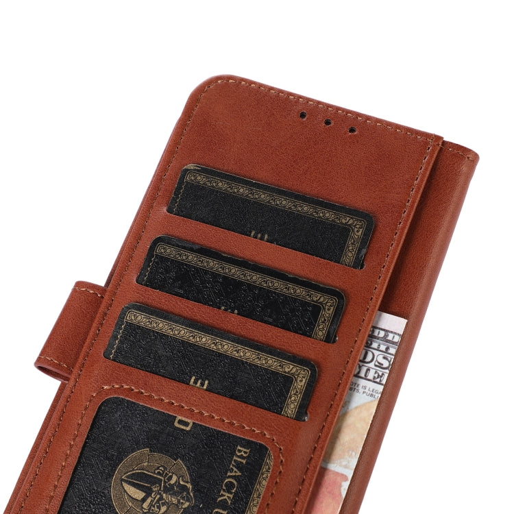 For Xiaomi Poco M5 4G/Poco M4 5G/M5 5G Cow Texture Leather Phone Case(Brown) - free shipping - PMC TechLife - Order now!