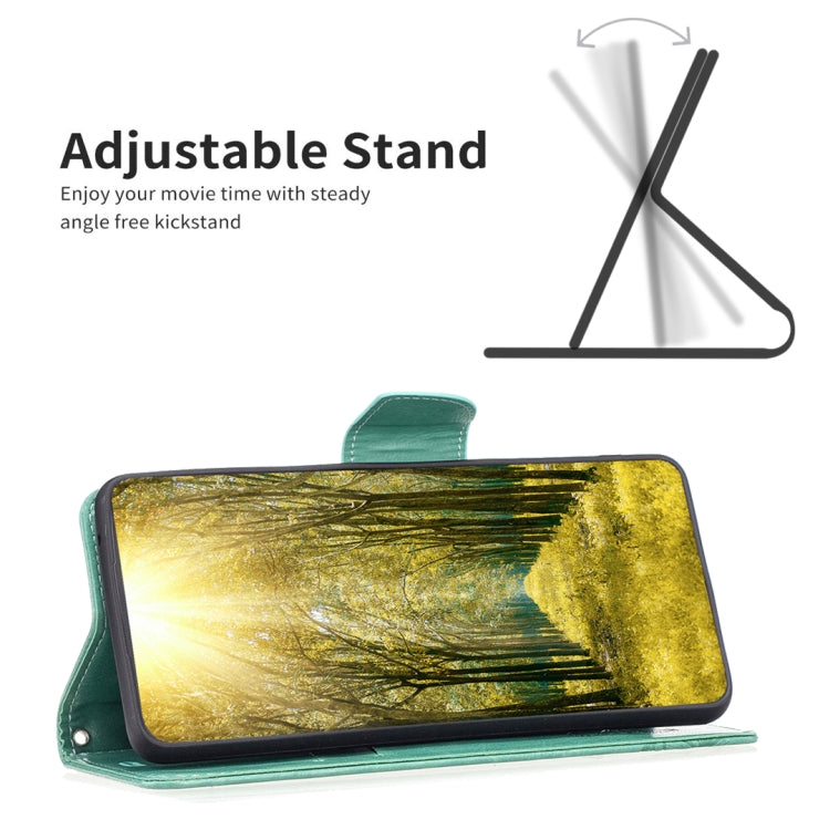 For Xiaomi Redmi A1/A1+ Two Butterflies Embossing Leather Phone Case(Green) - free shipping - PMC TechLife - Order now!
