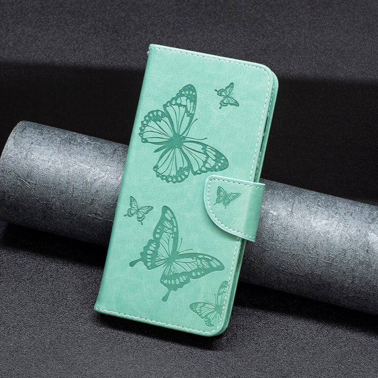 For Xiaomi Redmi A1/A1+ Two Butterflies Embossing Leather Phone Case(Green) - free shipping - PMC TechLife - Order now!