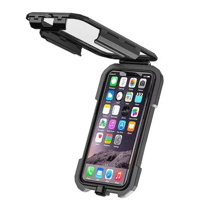 Kewig M18L-A2 Motorcycle / Bicycle Rearview Mirror Wireless Charging Waterproof Box Mobile Phone Holder - Holder by Kewig | Online Shopping South Africa | PMC Jewellery | Buy Now Pay Later Mobicred