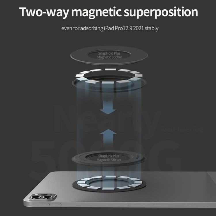 NILLKIN Universal Magnetic Ring Set(Black) - free shipping - PMC TechLife - Order now!