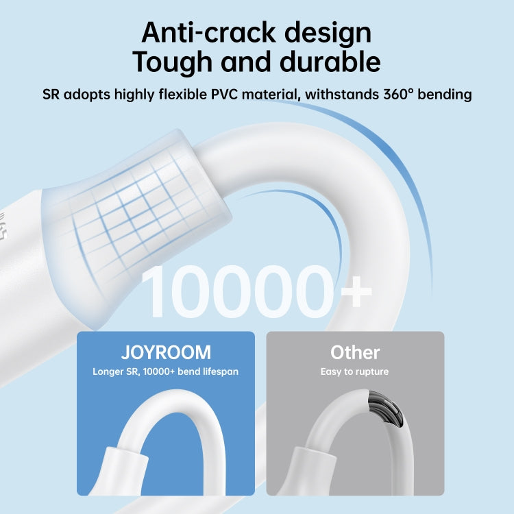 JOYROOM S-UM018A9 2.4A USB to Micro USB Fast Charging Data Cable, Length:1m(Black) - free shipping - PMC TechLife - Order now!