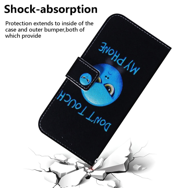 For Samsung Galaxy A14 5G Coloured Drawing Horizontal Flip Leather Phone Case(Anger) - free shipping - PMC TechLife - Order now!