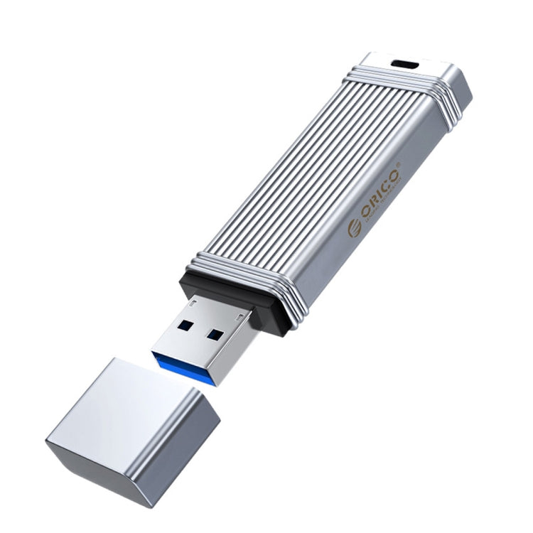 ORICO USB Flash Drive, Read: 100MB/s, Write: 50MB/s, Memory:256GB, Port:USB-A(Silver) - free shipping - PMC TechLife - Order now!
