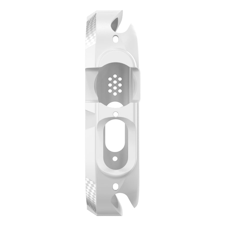 Carbon Fiber Shockproof Case For Apple Watch Series 8&7 45mm(White) - Watch Cases by PMC TechLife | Online Shopping South Africa | PMC TechLife | Buy Now Pay Later Mobicred